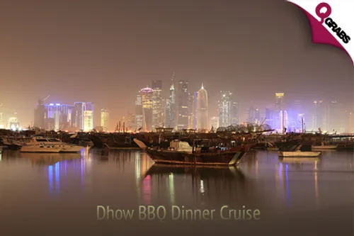 For QR58 Child/QR115 Adult, Float & Feast on a Dhow BBQ Dinner Cruise on Thursday Dec 26, 2013 (QR115/QR230 Value)